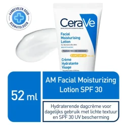 Online CeraVe Hydraterende Gezichtscrème SPF30 52 ML