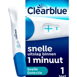 Online Clearblue Snelle Detectie Zwangerschapstest 1 Stuk