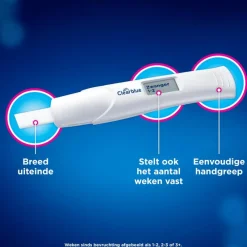 New Clearblue Zwangerschapstest met Wekenindicator 2 Stuks