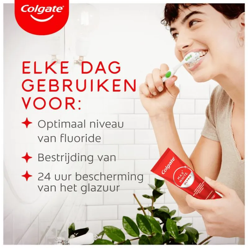 Clearance Colgate Max White Ultra Freshness Pearls Tandpasta 75 ML