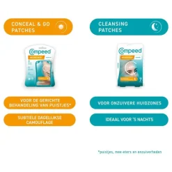 Hot Compeed Anti-Spots Conceal & Go patches 15 stuks