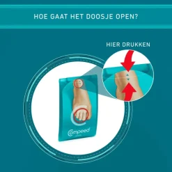 Outlet Compeed Blarenpleister voor Tenen 8 Pleisters