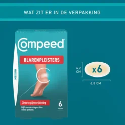 Clearance Compeed Blarenpleisters Medium 6 stuks