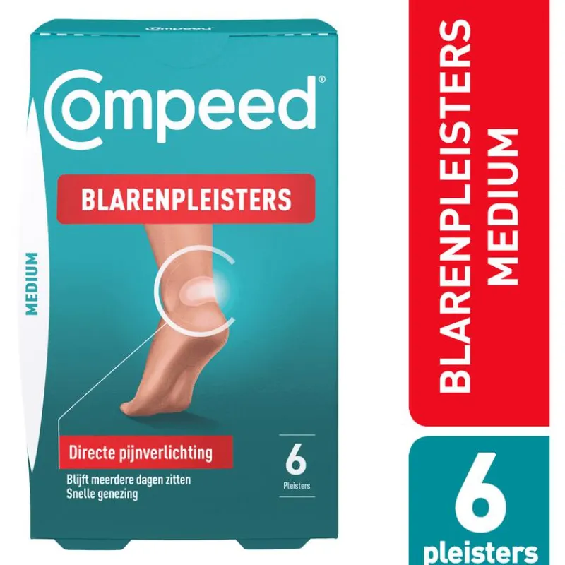 Clearance Compeed Blarenpleisters Medium 6 stuks