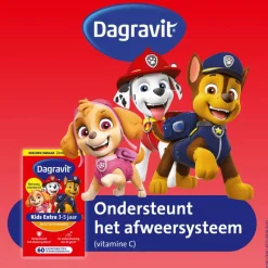 Online Dagravit Kids Multivitaminen Gummies Xtra 3-5 jaar 60 stuks