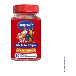 Clearance Dagravit Kids Xtra Paw Patrol 3-5 jaar 60 gummies