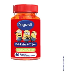 Clearance Dagravit Kids-Xtra Vitaminions 6-12 jaar 60 gummies