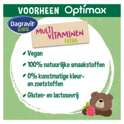 Discount Dagravit Natural Kids Multi Framboos Hooggedoseerd 60 Dragees