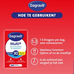 New Dagravit Totaal 30 200 dragees