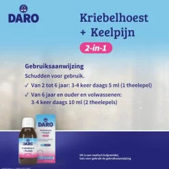 Clearance Daro 2in1 kriebelhoest+keelpijn