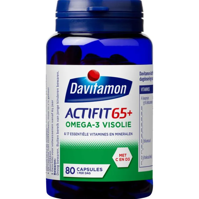 Discount Davitamon Actifit 65+ Omega 3 Visolie Capsules