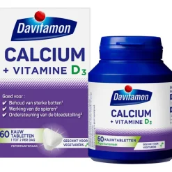 New Davitamon Calcium met Vitamine D Kauwtabletten Mint