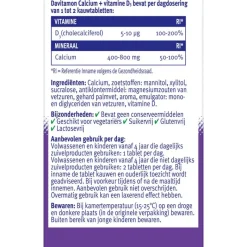 New Davitamon Calcium met Vitamine D Kauwtabletten Mint