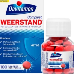 Clearance Davitamon Compleet Weerstand Met Vitamine C & D 100 Stuks