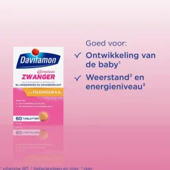 Discount Davitamon Compleet Zwanger met Extra Foliumzuur en Vitamine D3 60 Tabletten