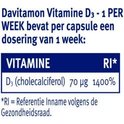 Discount Davitamon D3 1 Per Wk - 100% Plantaardig