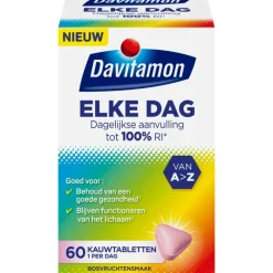 Outlet Davitamon Elke Dag 60 kauwtabletten