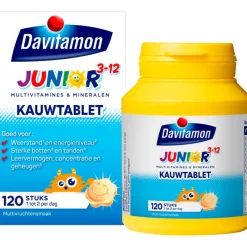 Outlet Davitamon Junior 3+ Kauwvitamines Multifruit