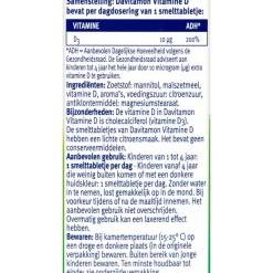 Best Davitamon Kind Vitamine D Smelttabletten Citroen