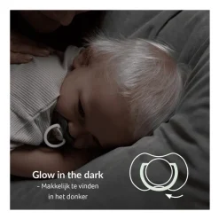 Clearance Difrax Dynamic Fopspeen 0-6M Night&Day Unisex