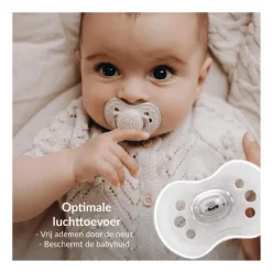 Clearance Difrax Dynamic Fopspeen 0-6M Night&Day Unisex