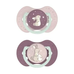 Difrax Dynamic Fopspeen 0-6M Night&Day Girl