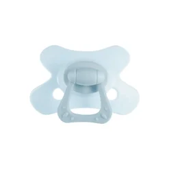 Online Difrax Fopspeen Natural 12 Maanden Lichtblauw BPA-vrij