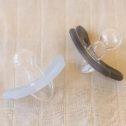 Sale Difrax Fopspeen Natural 0-6 Maanden Lichtblauw/Beige BPA-vrij