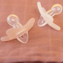 Best Difrax Fopspeen Natural Siliconen Blossom/Wit 0-6 Maanden