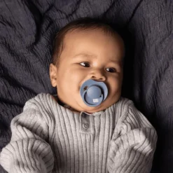 Online Difrax LOVI Prime Fopspeen 0-6 maanden Baby Blue/Blue