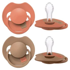 Sale Difrax LOVI Prime Fopspeen 6-18 maanden Granola/Orange