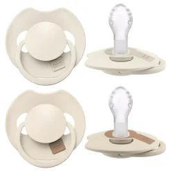 Online Difrax LOVI Prime Fopspeen 18+ maanden Coconut/Ivory