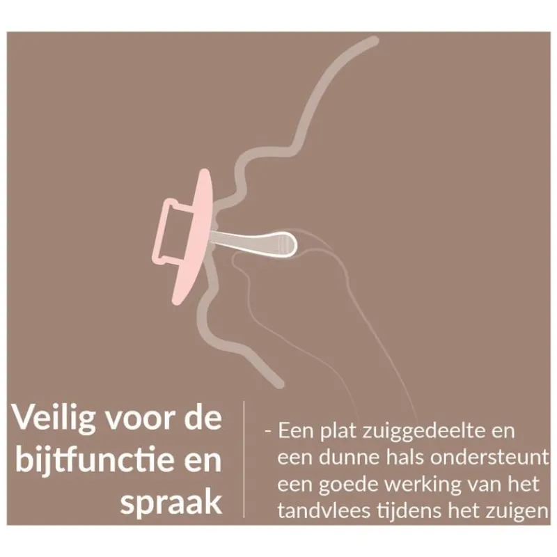 Discount Difrax LOVI Prime Fopspeen 18+ maanden Lilac/Violet