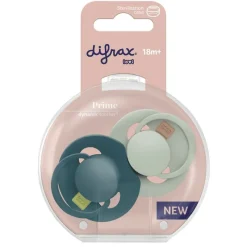 Discount Difrax LOVI Prime Fopspeen 18+ maanden Pistachio/Green