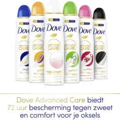 New Dove Advanced Care Calming Blossom Anti-Transpirant Deodorant Spray 150 ML