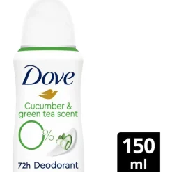 Sale Dove Advanced Care Go Fresh Cucumber & Green Tea Deodorant Spray 150 ML