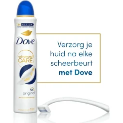 New Dove Advanced Care Original Anti-Transpirant Deodorant Spray 200 ML