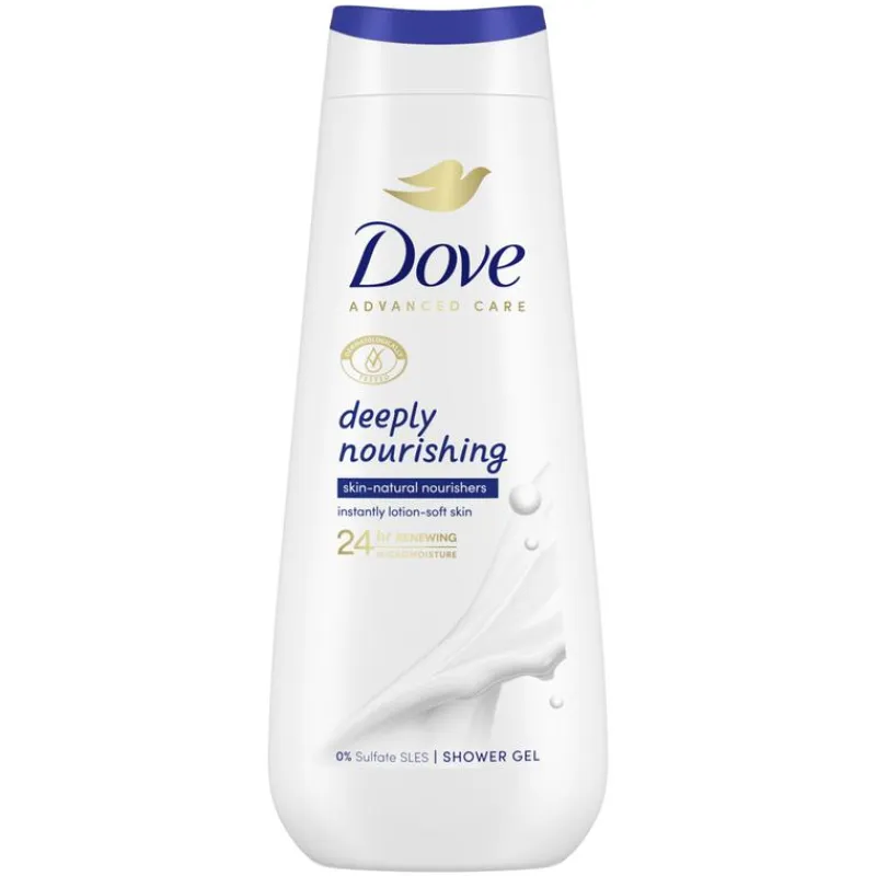 New Dove Advanced Care Showergel Deeply Nourishing 400 ML