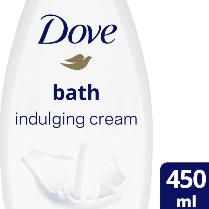 Discount Dove Caring Bath Indulging Cream Badcrème 450 ML