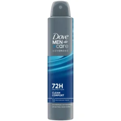 Sale Dove Men+Care Advanced Clean Comfort Anti-Transpirant Deodorant Spray 200 ML