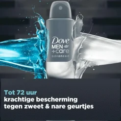 Hot Dove Men+Care Advanced Invisible Dry Anti-Transpirant Deodorant Spray 200 ML