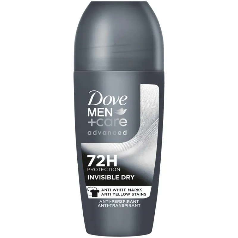 Hot Dove Men+Care Advanced Invisible Dry Anti-Transpirant Deodorant Roller 50 ML