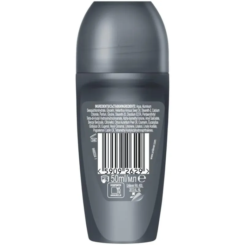 Hot Dove Men+Care Advanced Invisible Dry Anti-Transpirant Deodorant Roller 50 ML