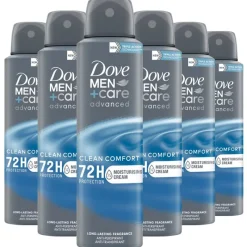 Sale Dove Men+Care Clean Comfort Deodorant Spray 150 ML Multipack 6 stuks