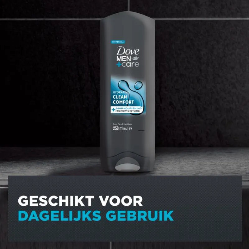 Online Dove Men+Care Clean Comfort Douchegel 250 ML