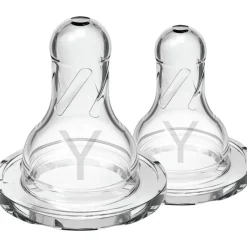 Best Dr. Brown's Dr. Brown’s Flesspeen 9+ Maanden Y-Cut Smalle Halsfles 2 stuks