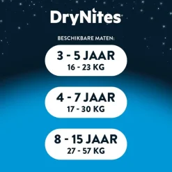 Best Huggies DryNites Disney Luierbroekjes Jongens 4 Tot 7 Jaar (17 - 30 kg) 10 stuks