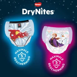 Online Huggies DryNites Frozen Luierbroekjes Meisjes 4 Tot 7 Jaar (17 - 30 kg) 10 stuks