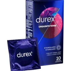 Outlet Durex Condooms Orgasm Intense met Ribbels 10 stuks