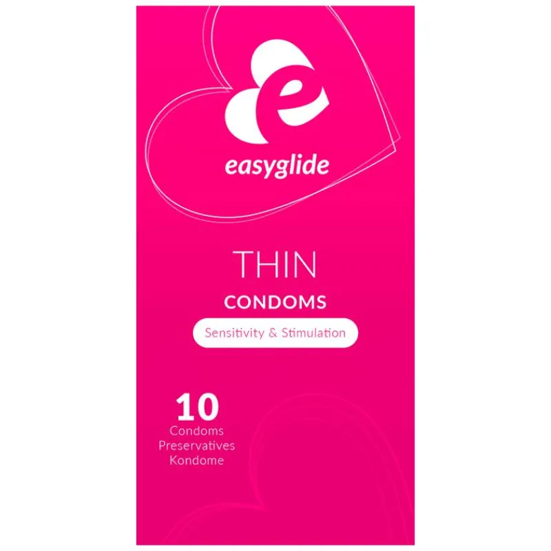Hot Easyglide Sensitive Condooms - 10 Stuks